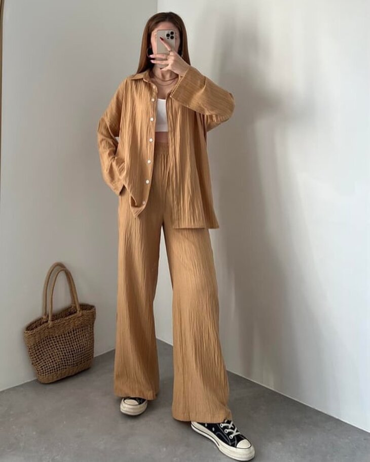 DP LINEN TWO PIECE SET