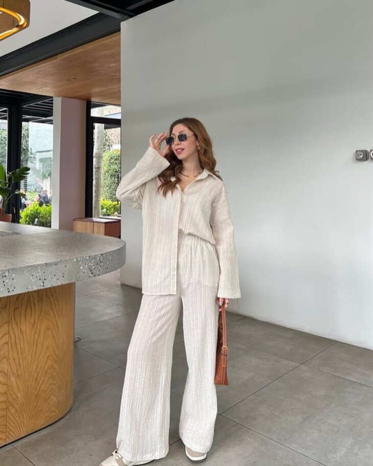 DP LINEN TWO PIECE SET