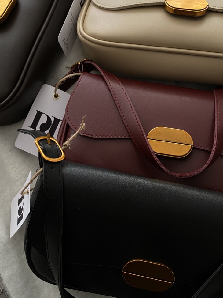 DP RIVA BURGUNDY BAG