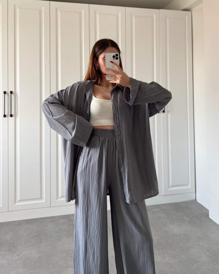 DP LINEN TWO PIECE SET
