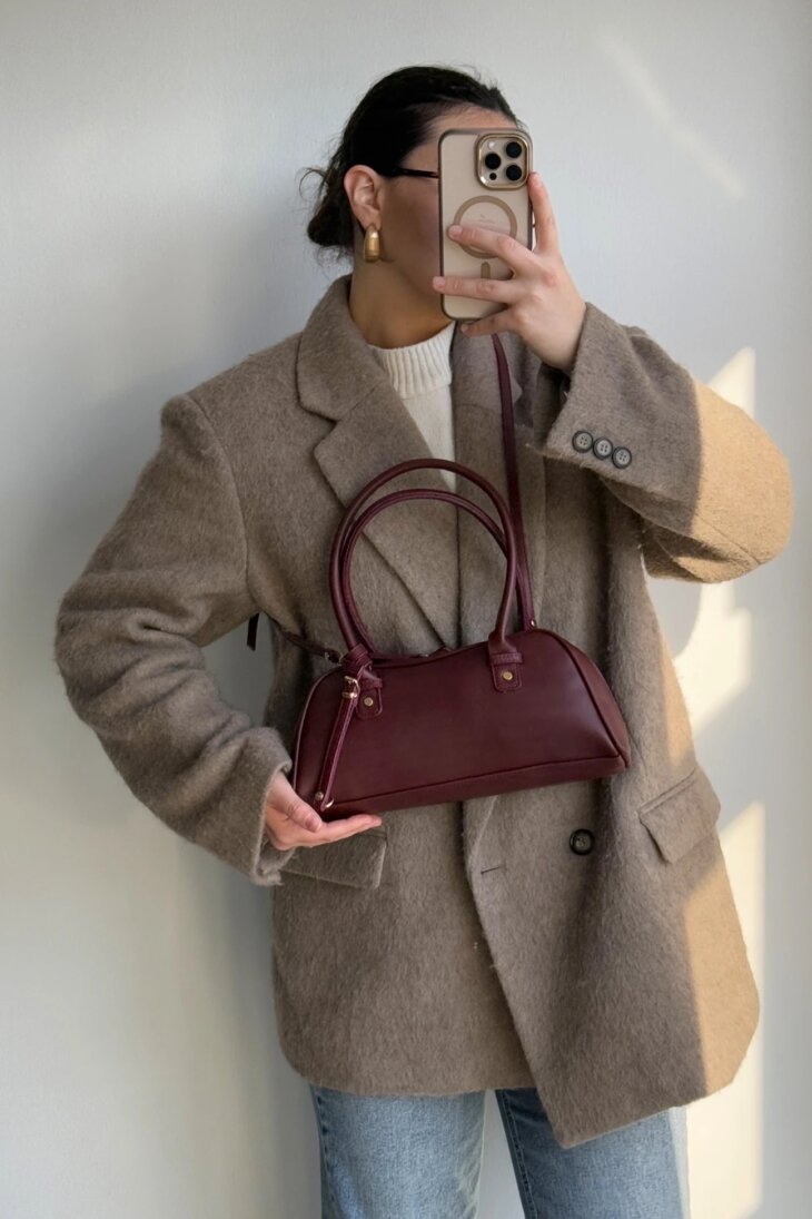 DP KEYLIE BURGANDY BAG