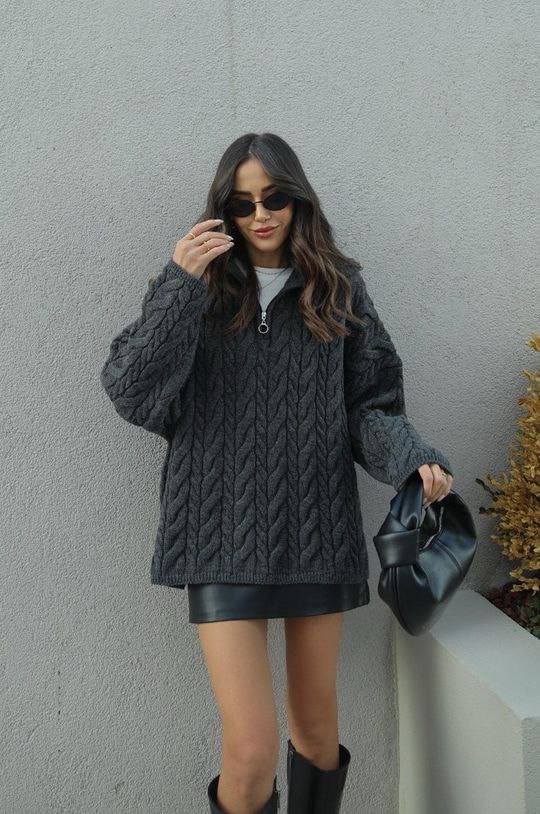 DP wool grey sweater - Image 3