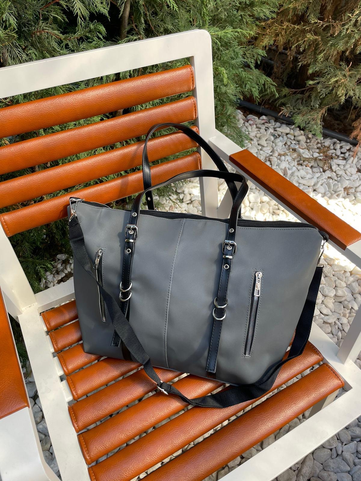 DP grey serina bag