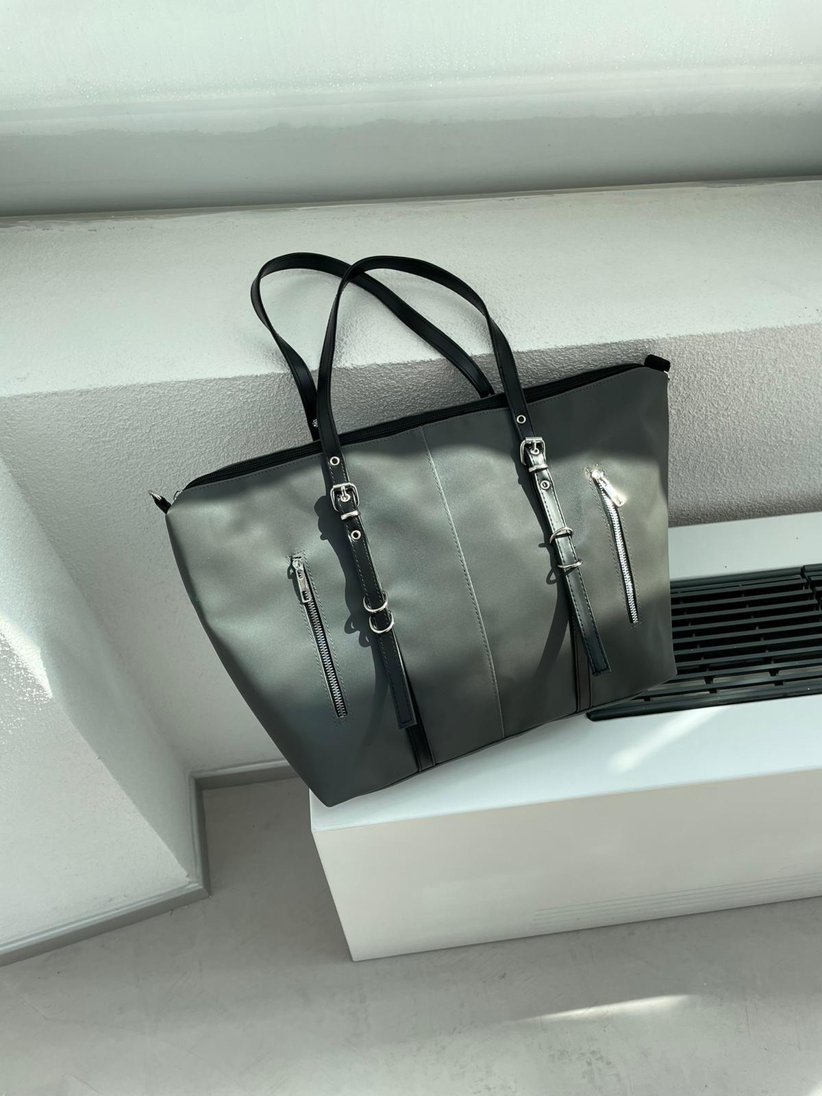 DP grey serina bag - Image 3