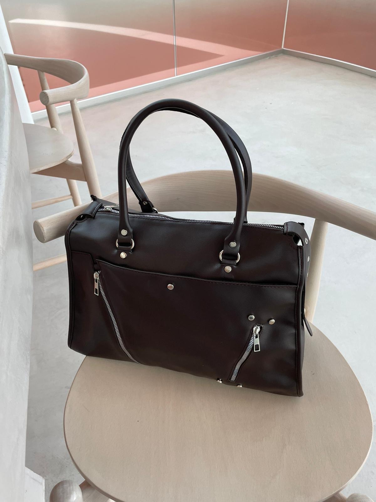 DP dark brown liona bag - Image 7