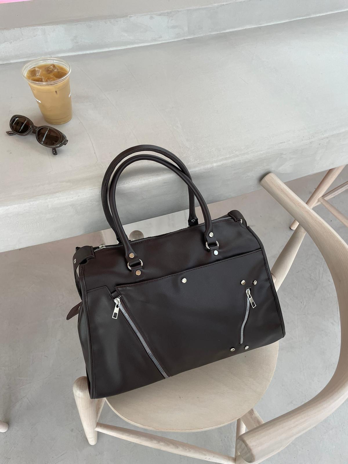 DP dark brown liona bag - Image 6