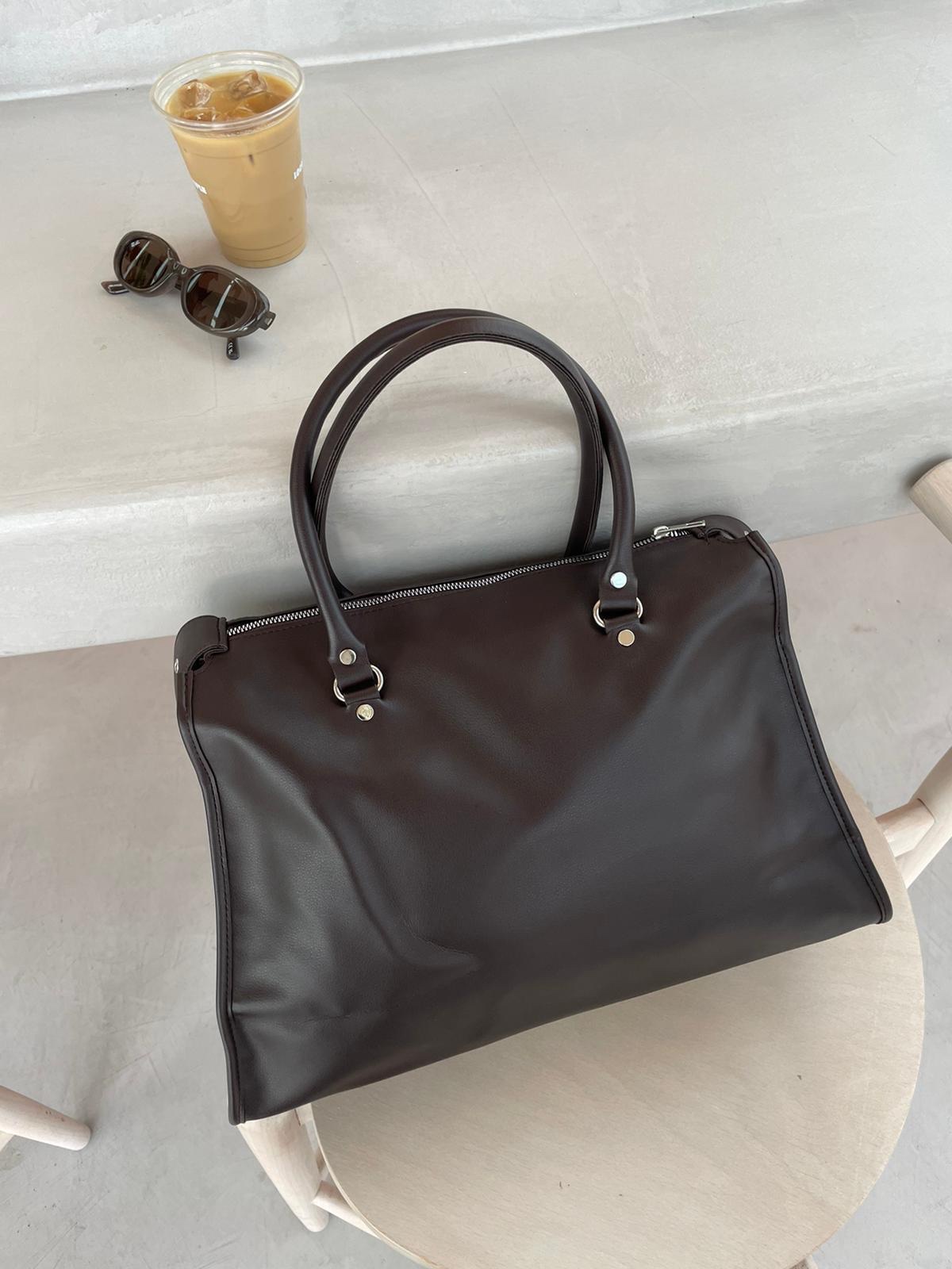 DP dark brown liona bag - Image 5