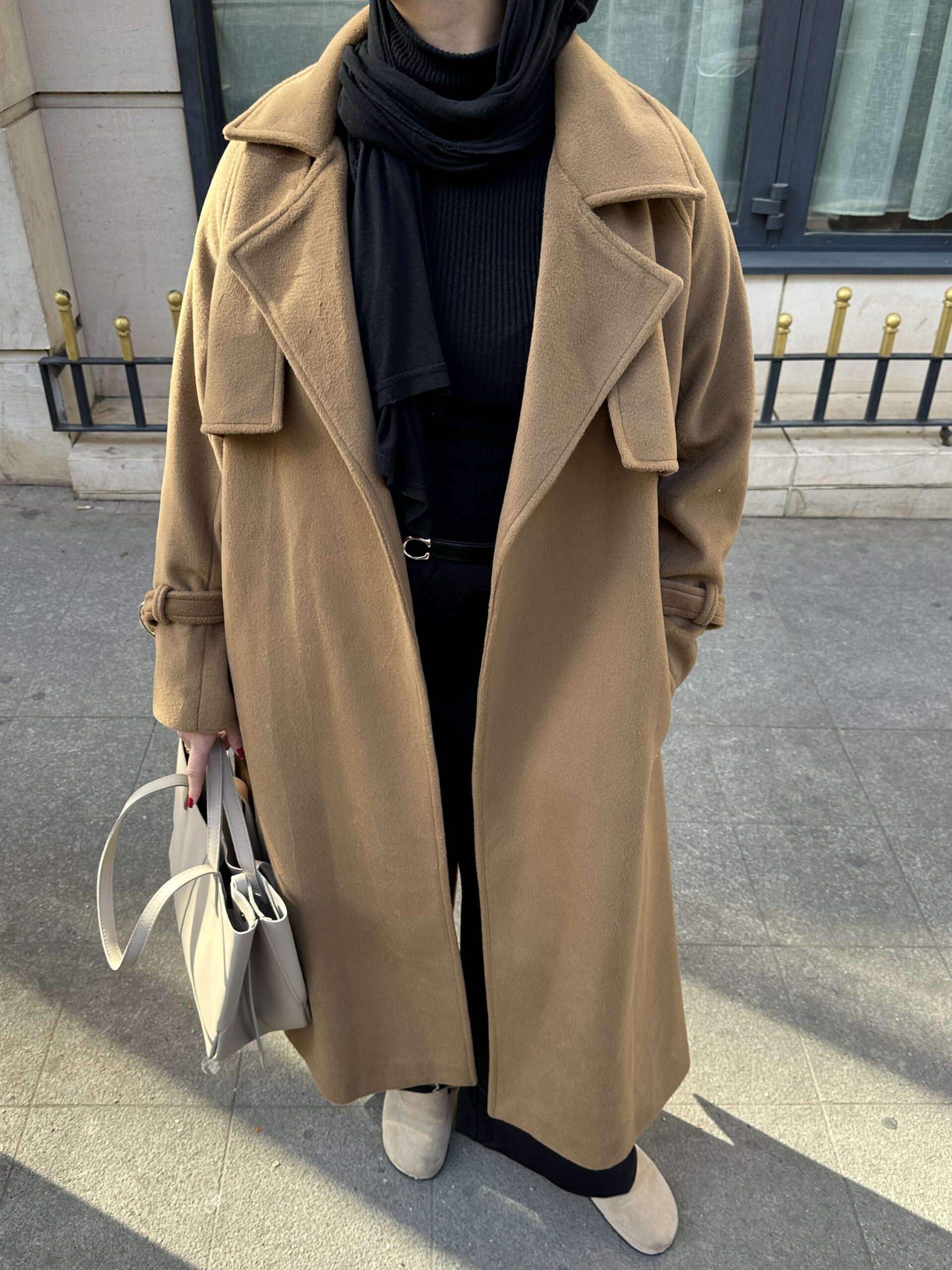 DP premium brown cashmere coat - Image 3