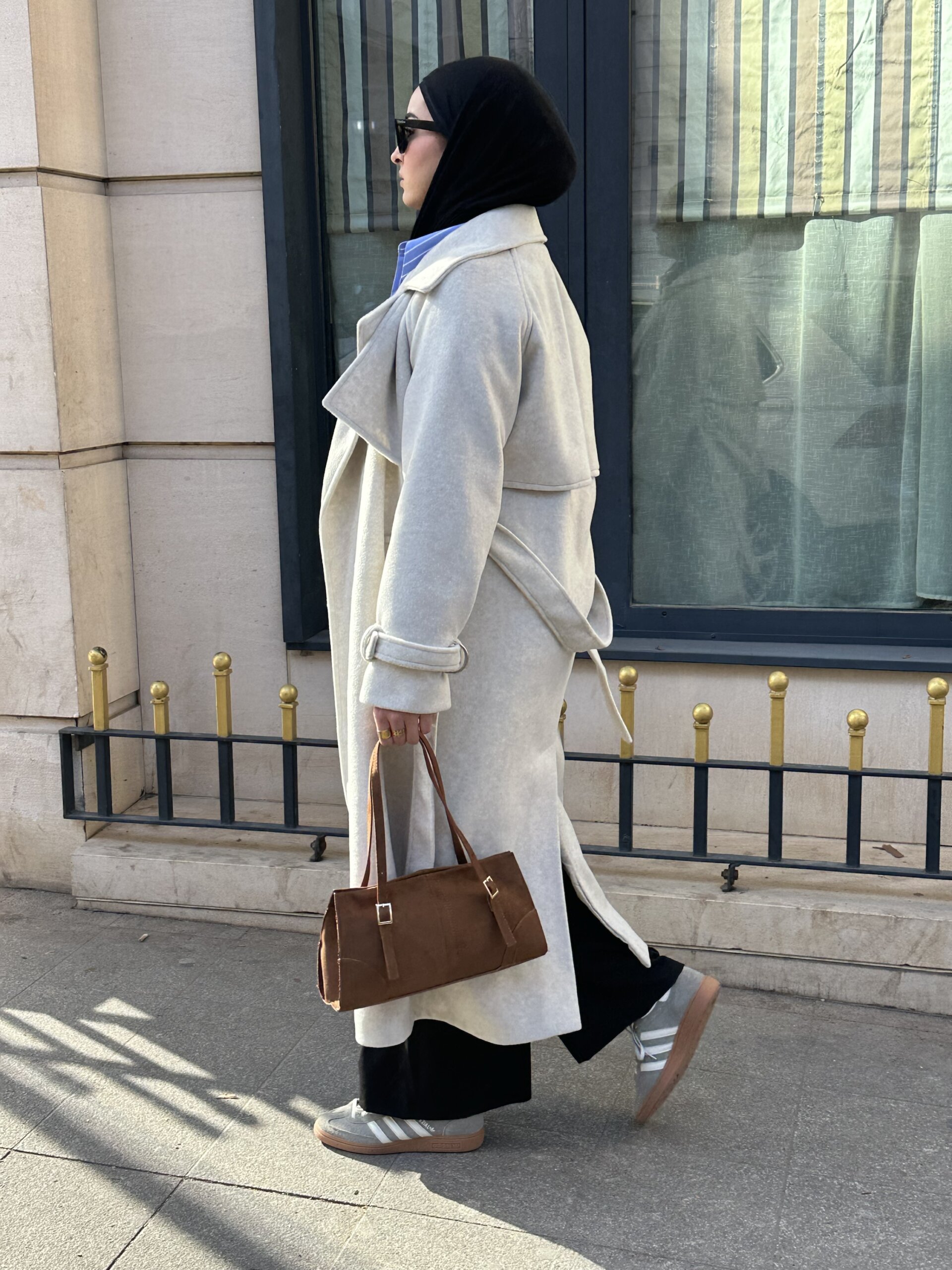 DP premium off white cashmere coat - Image 3