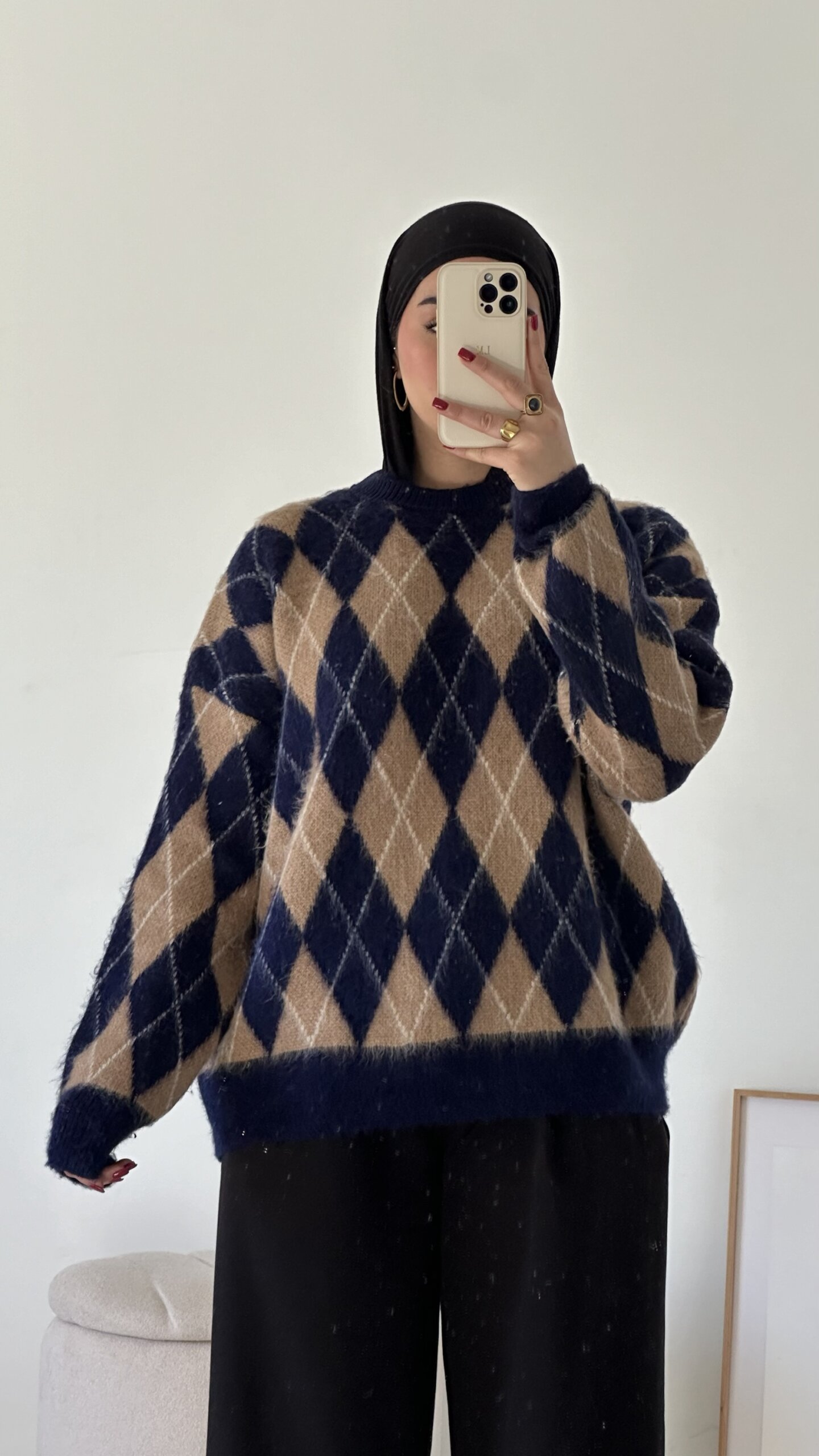 DP premium sweater navy blue