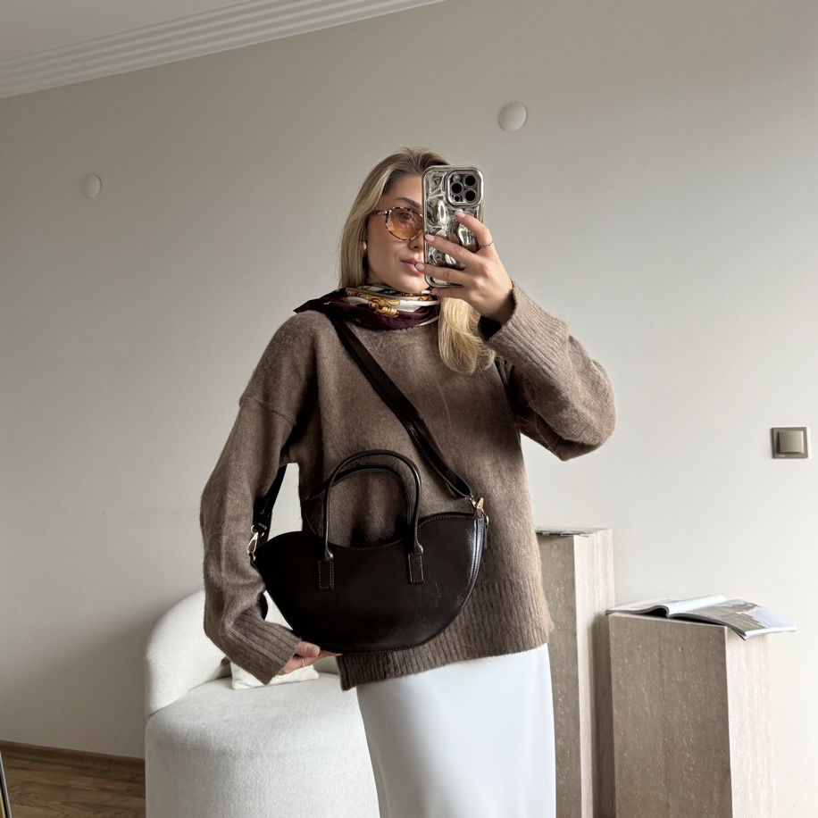 DP Rome dark brown bag - Image 2