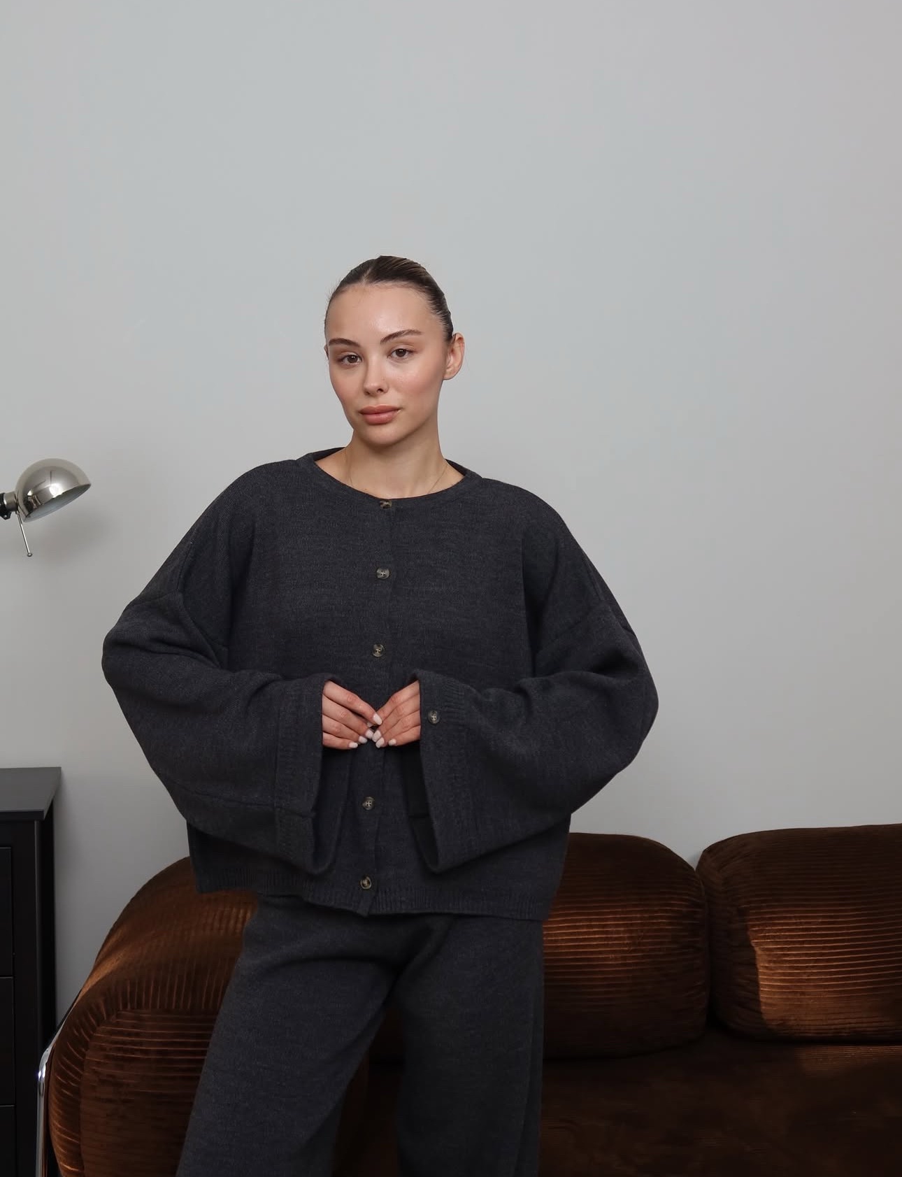 DP knitted dark grey premium set - Image 4