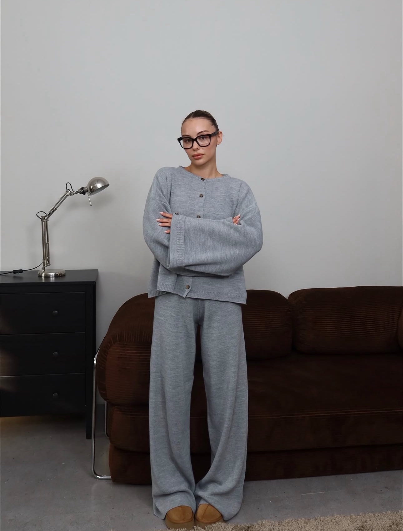 DP light grey knitted premium set - Image 2