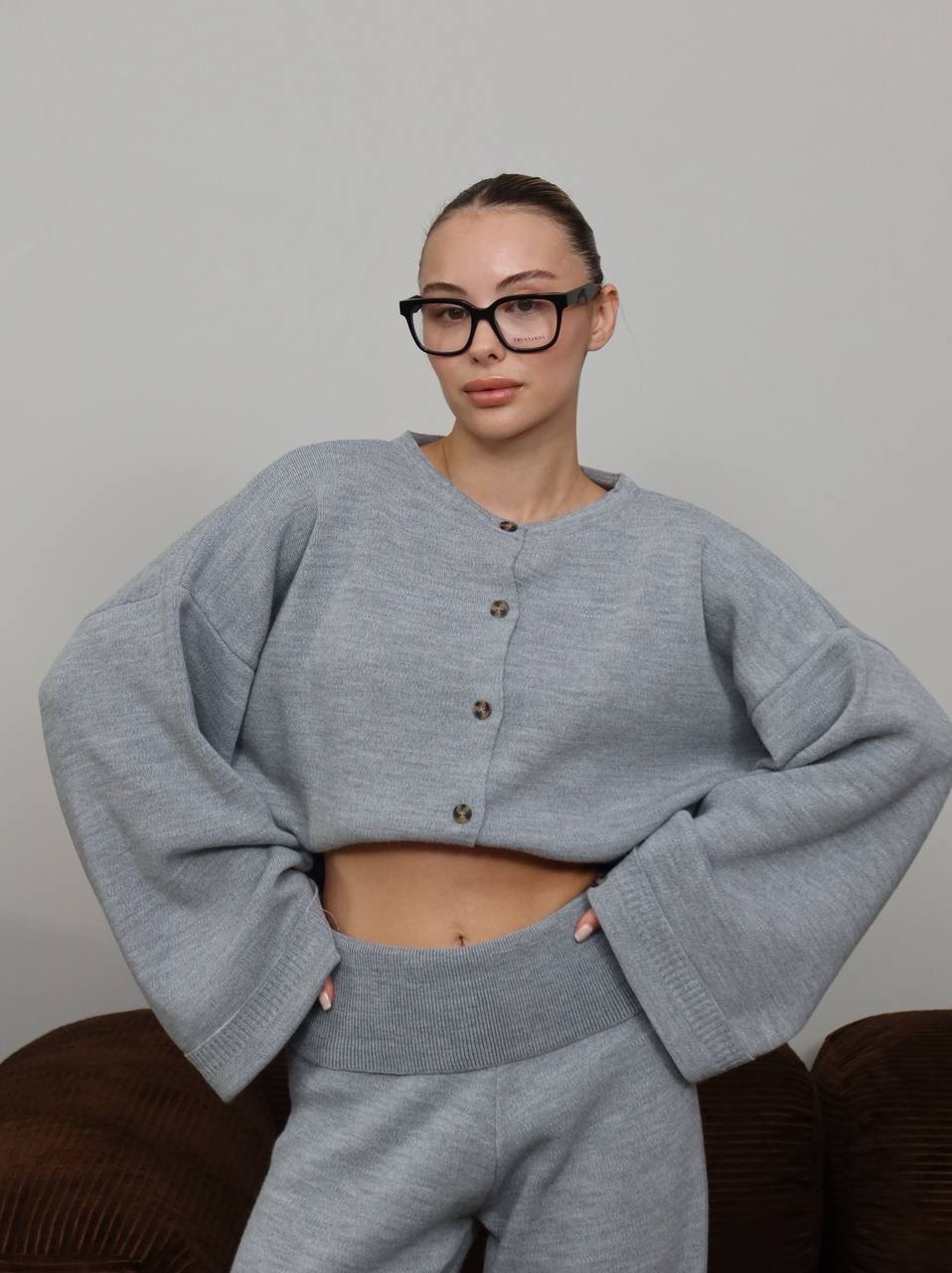 DP light grey knitted premium set - Image 3